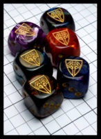 Dice : Dice - 6D - Unknown Shield Group - Gen COn Jul 2015